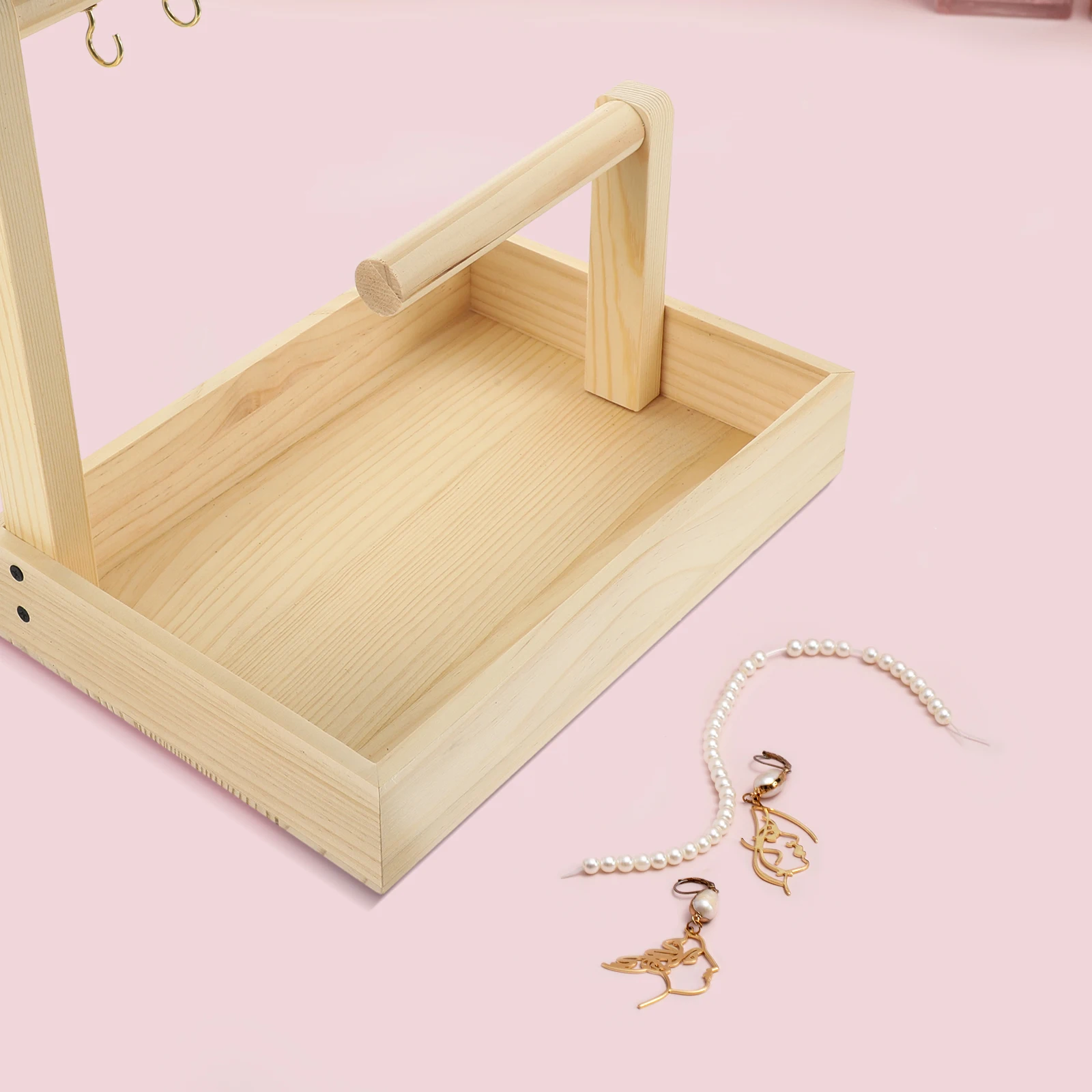 Jewelry Rack Stand Display Dustproof Storage Key Tray Accessories Bracelet Holder
Jewelry Rack Stand Display Dustproof Storage Key Tray Accessories Bracelet Holder