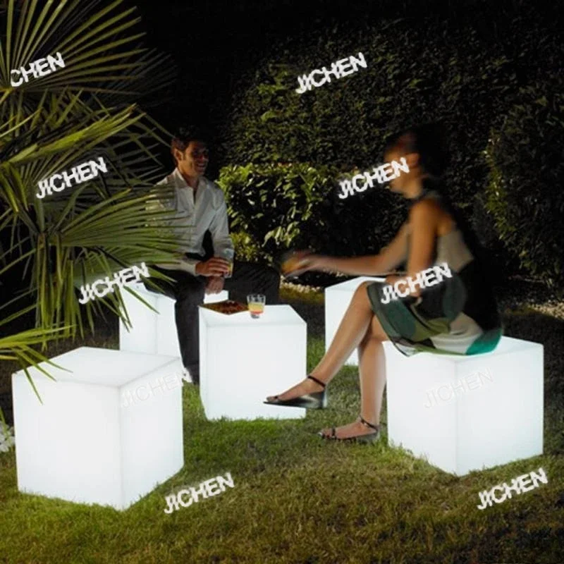 JCH светящийся табурет светящийся барный стул с дистанционным управлением парковый трехмерный кубический стул для смены обуви уличная мебель Courtyar
JCH светящийся табурет светящийся барный стул с дистанционным управлением парковый трехмерный кубический стул для смены обуви уличная мебель Courtyar