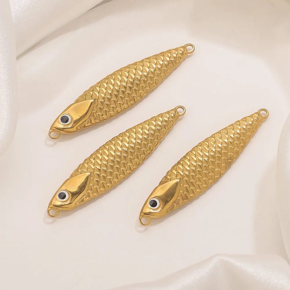 2pcs Stainless Steel Ocean Big Fish Charms Connector Jewelry Making Accessories DIY Women Necklace Bracelet Wholesale pvd Crafts
2pcs Stainless Steel Ocean Big Fish Charms Connector Jewelry Making Accessories DIY Women Necklace Bracelet Wholesale pvd Crafts