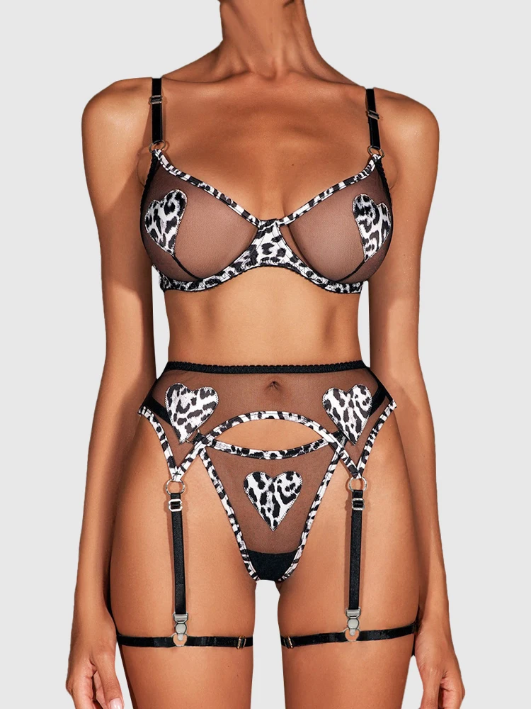 lingerie set body Suede Leopard Print Sexy Lingerie Erotic lingerie Fashion Mesh Splicing Leopard Print Love Sexy Lingerie Set
lingerie set body Suede Leopard Print Sexy Lingerie Erotic lingerie Fashion Mesh Splicing Leopard Print Love Sexy Lingerie Set