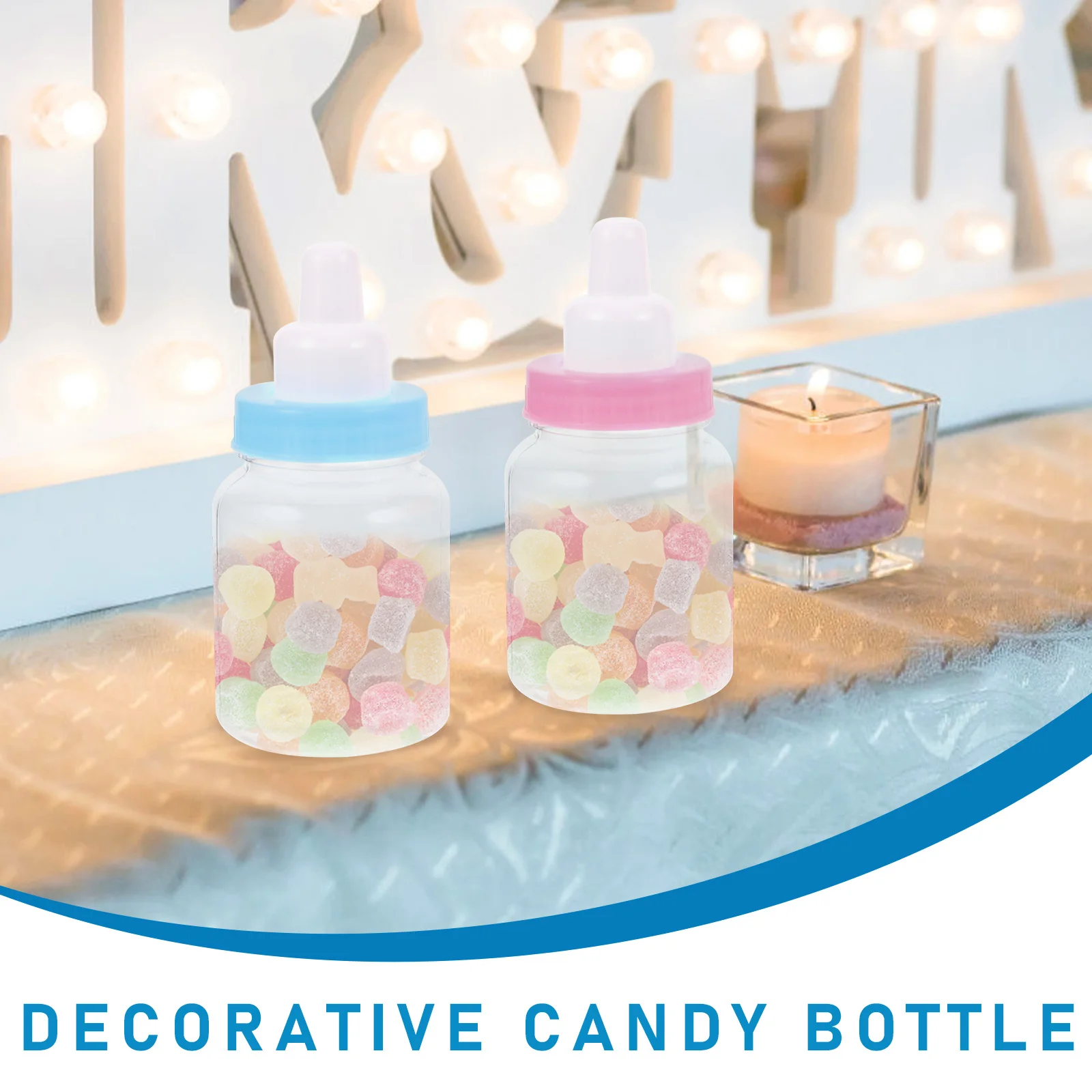 12 Pcs Baby Shower Feeding Design Candy Bottles Decorative Plastic Gift Boxes Party Favors Storage Containers for Newborn
12 Pcs Baby Shower Feeding Design Candy Bottles Decorative Plastic Gift Boxes Party Favors Storage Containers for Newborn