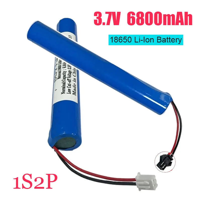 1S2P Battery Pack 6800mAh 3.7V Lithium-ion Toy Beauty Salon 18650 Rechargeable Battery Pack, XH2.54, SM Plug Built-in BMS
1S2P Battery Pack 6800mAh 3.7V Lithium-ion Toy Beauty Salon 18650 Rechargeable Battery Pack, XH2.54, SM Plug Built-in BMS