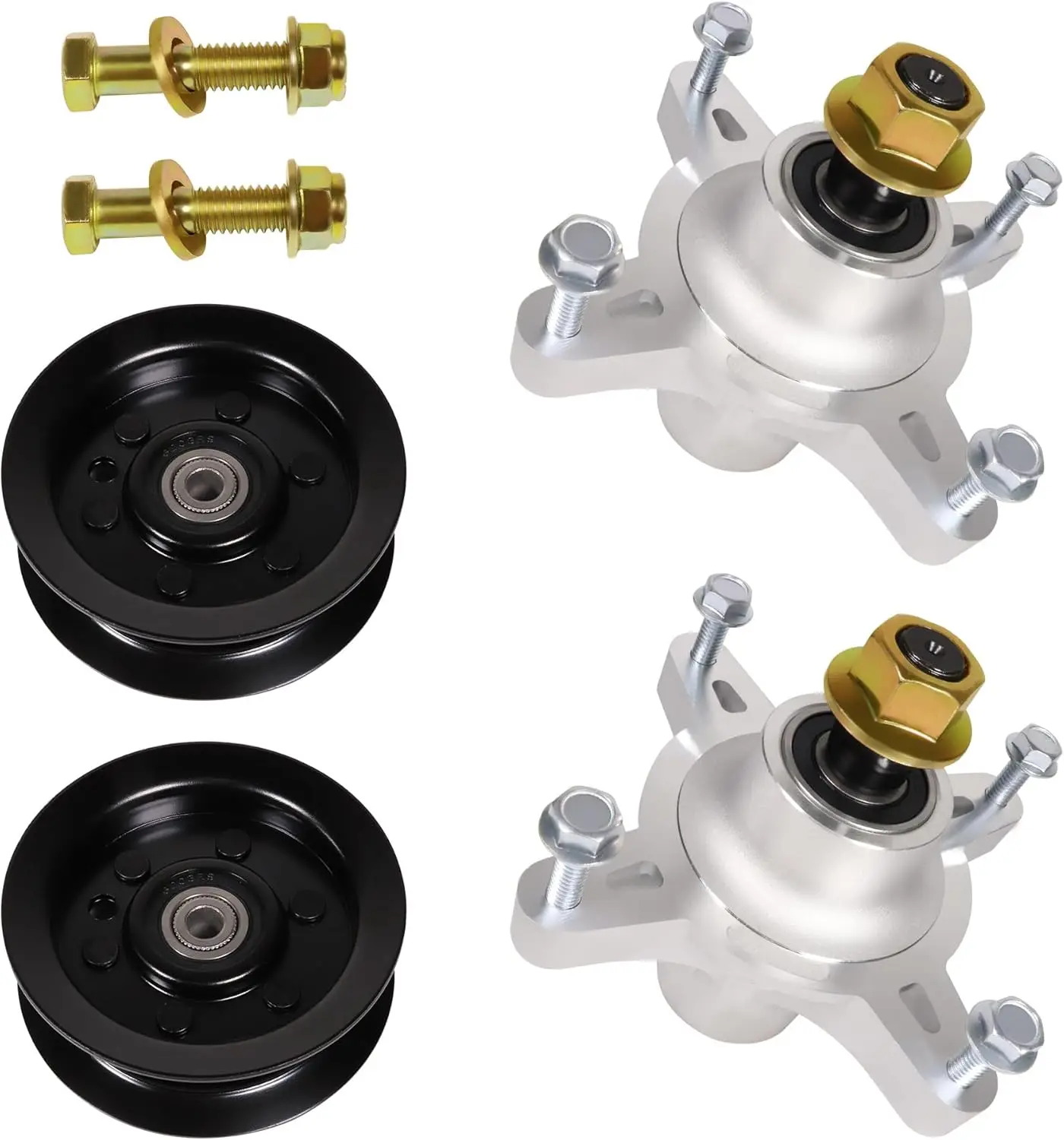 121-0751 Spindle Assembly with 106-2175 Idler Pulley Replace 139-3214, 117-7267 for Toro Timecutter 4200c 4275c MX4260 Mower
121-0751 Spindle Assembly with 106-2175 Idler Pulley Replace 139-3214, 117-7267 for Toro Timecutter 4200c 4275c MX4260 Mower