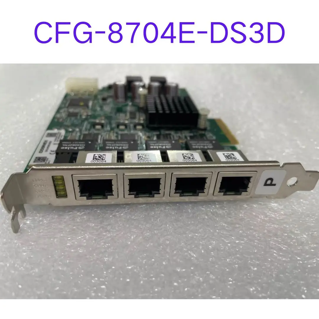 Used CFG-8704E-DS3D Industrial Camera POE Acquisition Card Test OK Fast Shipping
Used CFG-8704E-DS3D Industrial Camera POE Acquisition Card Test OK Fast Shipping