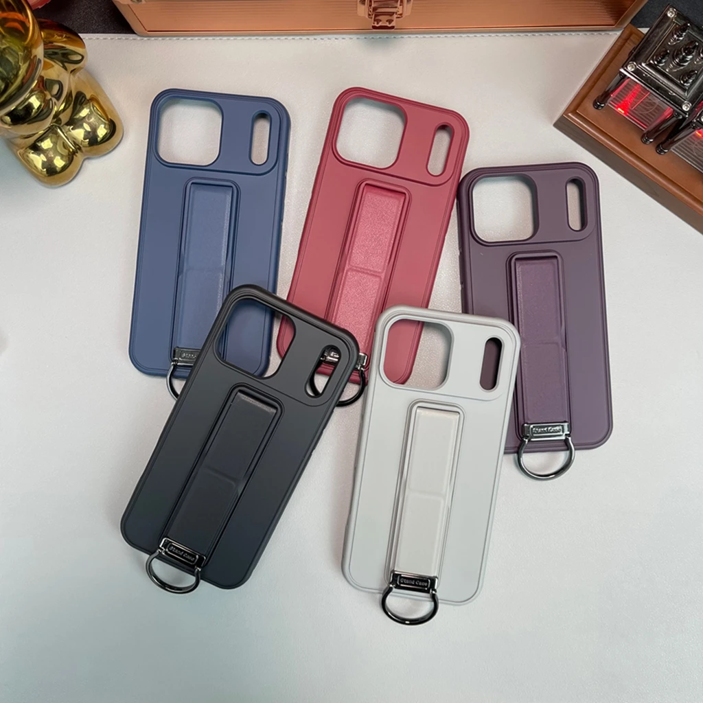 Advanced Solid Color Metal Buckle Fold With Holder Shock Proof Phone Cover Case for iPhone 17 16 15 14 13 Pro Max Plus 17Air
Advanced Solid Color Metal Buckle Fold With Holder Shock Proof Phone Cover Case for iPhone 17 16 15 14 13 Pro Max Plus 17Air