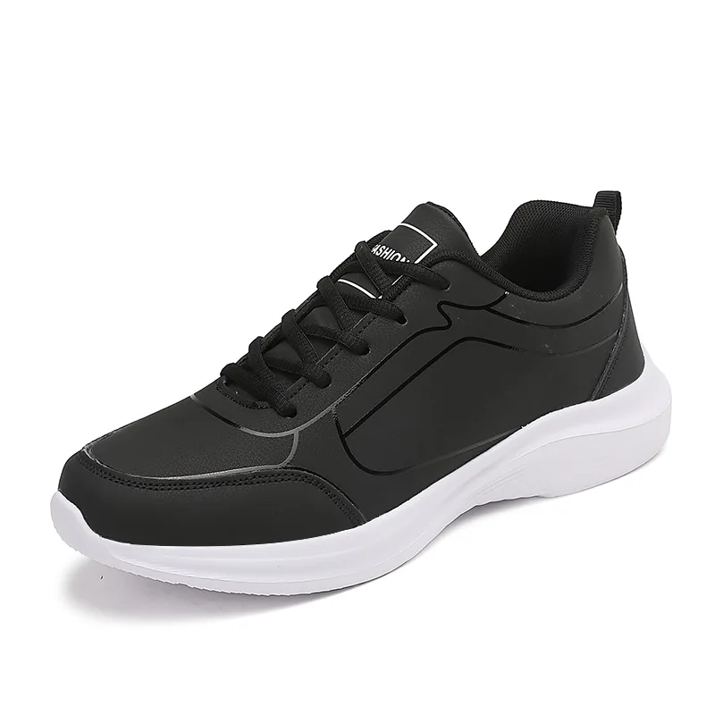 Fashion Black Men Running Shoe Breathable Men Casual Sneakers Lace-up Soft Walking Shoes Lightweight Men Tennis Trainers Zapatos
Fashion Black Men Running Shoe Breathable Men Casual Sneakers Lace-up Soft Walking Shoes Lightweight Men Tennis Trainers Zapatos