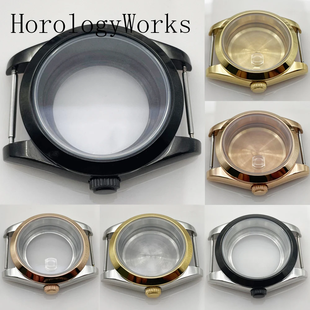 36mm/39mm Sapphire Glass Watch Case Fit Miyota8205/8215/821A ETA2836/2824 NH35/NH36 Mingzhu2813/3804 Movement Black Rose Gold
36mm/39mm Sapphire Glass Watch Case Fit Miyota8205/8215/821A ETA2836/2824 NH35/NH36 Mingzhu2813/3804 Movement Black Rose Gold