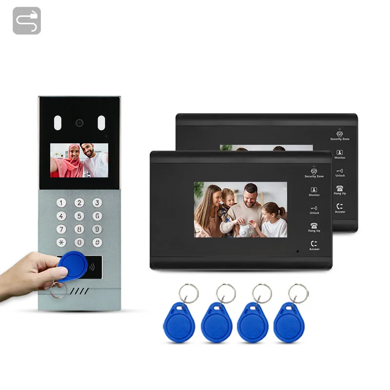 Durable Apartments Muti-function RJ45 IP Video Interphone Security Intercom System Villa Doorphone Intercom Intercom System
Durable Apartments Muti-function RJ45 IP Video Interphone Security Intercom System Villa Doorphone Intercom Intercom System