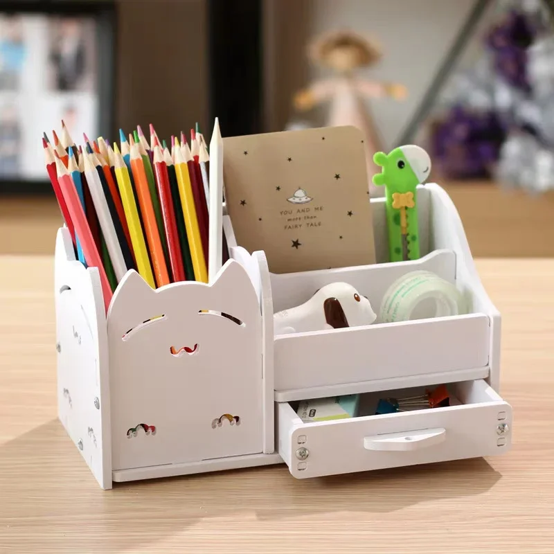 Multi-function 4 Grid Desktop Pen Holder Office School Stationery Storage Case Wood Box Desk Pen Pencil Organizer Phone Holder
Multi-function 4 Grid Desktop Pen Holder Office School Stationery Storage Case Wood Box Desk Pen Pencil Organizer Phone Holder