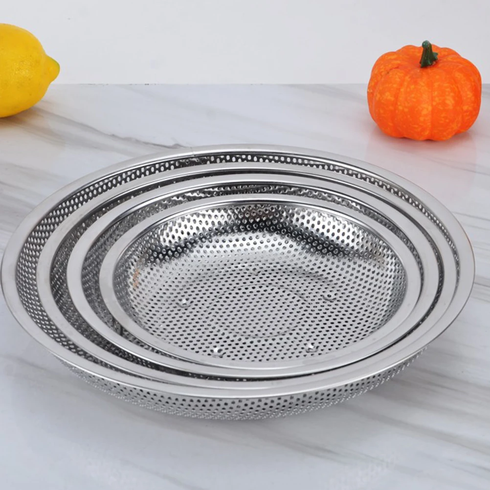 1Pcs Stainless Steel Steaming Plate Premium Round Drain Tray Non-Slip Base for Steamed Bun Vegetables Quick Cooking and Easy
1Pcs Stainless Steel Steaming Plate Premium Round Drain Tray Non-Slip Base for Steamed Bun Vegetables Quick Cooking and Easy