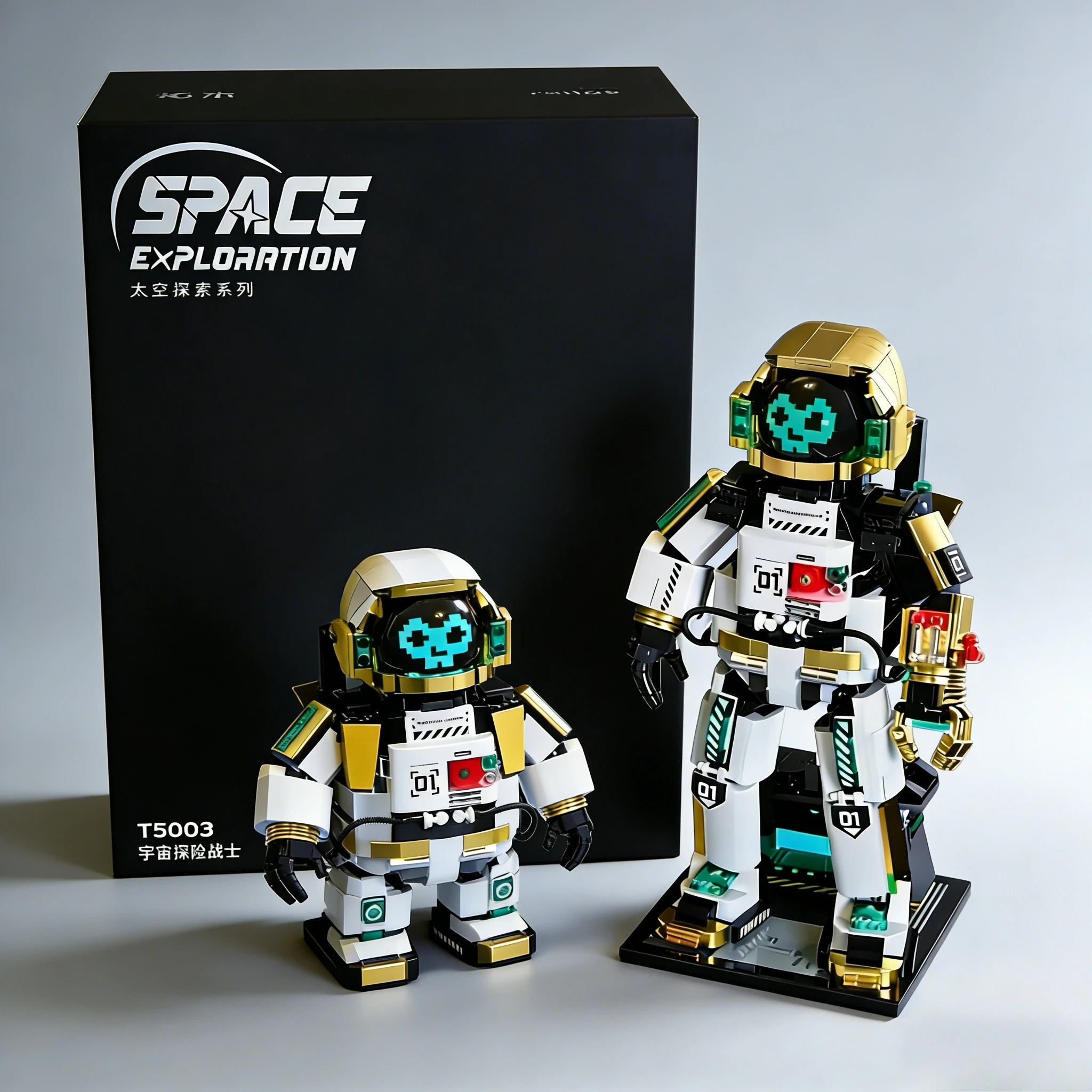888 PCS Spaceman Astronaut Model Micro Building Blocks Mechanical Exploring Adventure Assemble Figures Bricks Educational Toys
888 PCS Spaceman Astronaut Model Micro Building Blocks Mechanical Exploring Adventure Assemble Figures Bricks Educational Toys