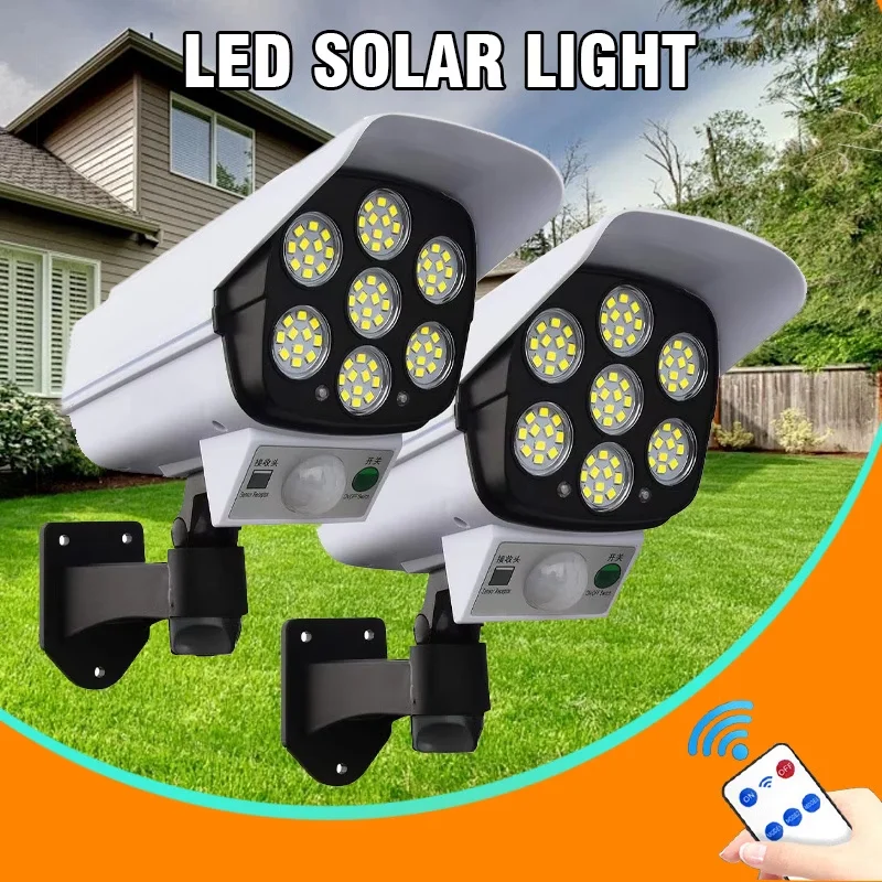 2026 NEW Solar Outdoor Light Fake Camera Solar Security Light Motion Sensor Remote Control Wireless Floodlight Garden Wall Light
2026 NEW Solar Outdoor Light Fake Camera Solar Security Light Motion Sensor Remote Control Wireless Floodlight Garden Wall Light