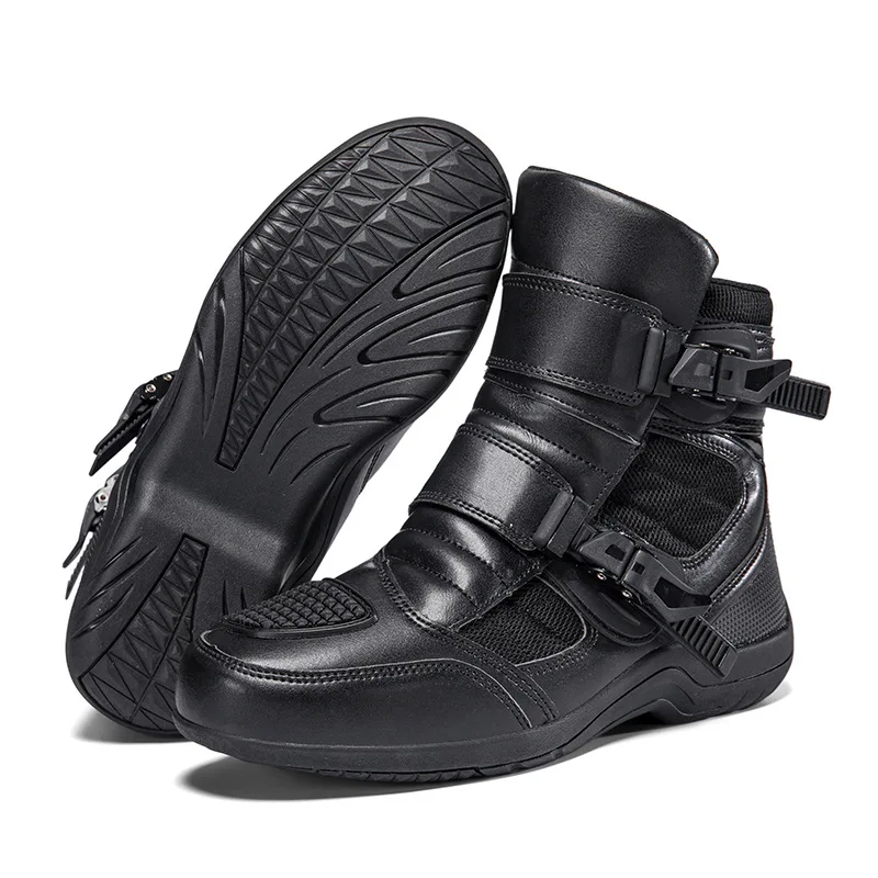 2026 New Men's Microfiber Leather Motorcycle Boots Breathable Anti-fall Anti-slip Road Racing Motorbike Shoes Rider Protective F
2026 New Men's Microfiber Leather Motorcycle Boots Breathable Anti-fall Anti-slip Road Racing Motorbike Shoes Rider Protective F