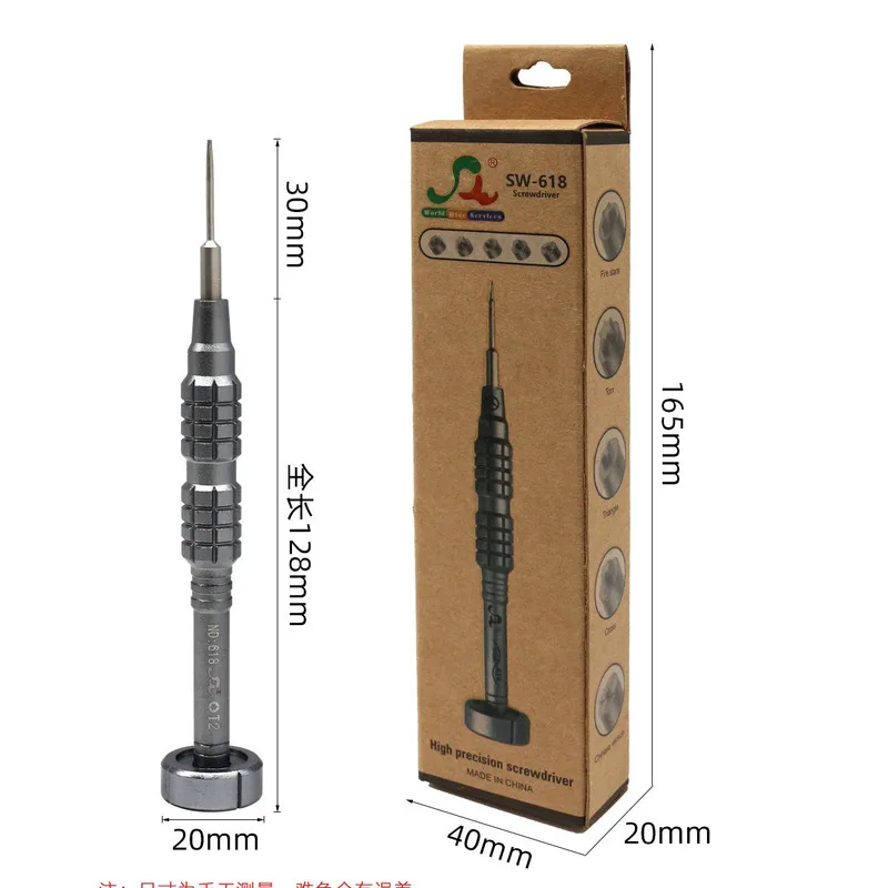 Screwdriver High Precision Anti-Slip Magnetic Screwdriver Repair Disassembly Bolt Driver Hand Tools Phone 0.6/0.8/1.2/1.5/2.5/T2 
Screwdriver High Precision Anti-Slip Magnetic Screwdriver Repair Disassembly Bolt Driver Hand Tools Phone 0.6/0.8/1.2/1.5/2.5/T2