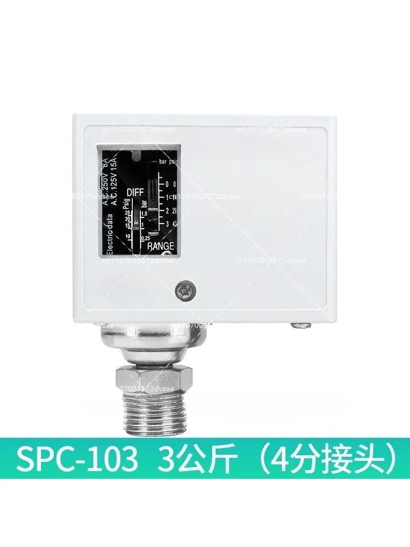 Water Pump Adjustable Air Pressure Switch Pressure Controller Water Automatic Mechanical Pressure Switch
Water Pump Adjustable Air Pressure Switch Pressure Controller Water Automatic Mechanical Pressure Switch