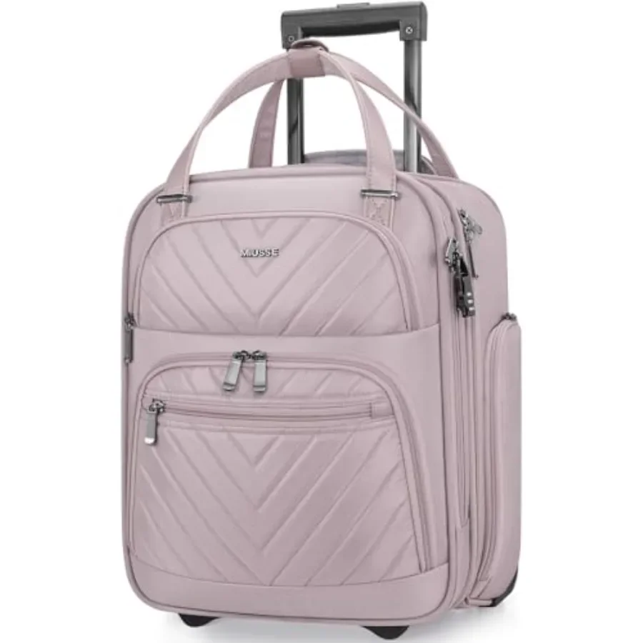 Airline-approved 16-inch softside carry-on luggage with wheels, durable lock, lightweight polyester, blackideal for underseat t
Airline-approved 16-inch softside carry-on luggage with wheels, durable lock, lightweight polyester, blackideal for underseat t
