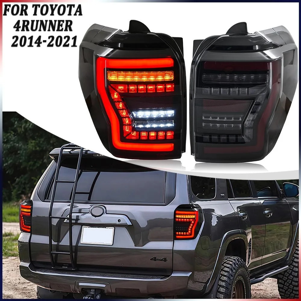 2 шт. светодиодный задний фонарь в сборе для Toyota 4Runner 2014-2021, задние лампы багажника, последовательные аксессуары Plug and Play
2 шт. светодиодный задний фонарь в сборе для Toyota 4Runner 2014-2021, задние лампы багажника, последовательные аксессуары Plug and Play