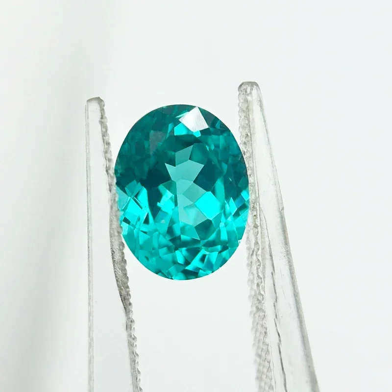 Oval Shape VVS1 Lab Grown Paraiba Neon Blue Color for DIY Jewelry Making Materials Certificate Natural Colour Factory Wholesale
Oval Shape VVS1 Lab Grown Paraiba Neon Blue Color for DIY Jewelry Making Materials Certificate Natural Colour Factory Wholesale
