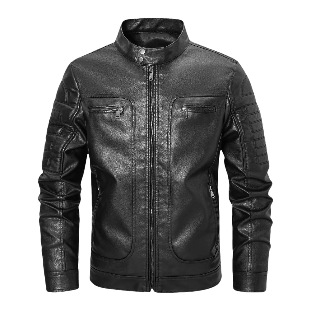 Autumn Winter Men's Leather European American Large Size PU Youth Motorcycle High Quality Jacket Coat
Autumn Winter Men's Leather European American Large Size PU Youth Motorcycle High Quality Jacket Coat