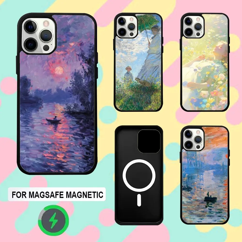 C-Claude Monet Art Phone Case For iPhone 16e,16,15,14,13,12,11,Plus,Pro,Max,Mini Magsafe Magnetic Wireless Charging
C-Claude Monet Art Phone Case For iPhone 16e,16,15,14,13,12,11,Plus,Pro,Max,Mini Magsafe Magnetic Wireless Charging