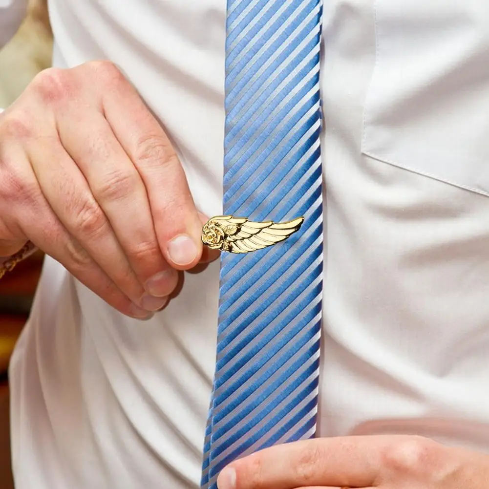 Commuting Wear Accessory Elegant Rose Flower Wing Tie Clip for Men Detachable Lapel Pin for Formal Attire Commuting for Dapper
Commuting Wear Accessory Elegant Rose Flower Wing Tie Clip for Men Detachable Lapel Pin for Formal Attire Commuting for Dapper