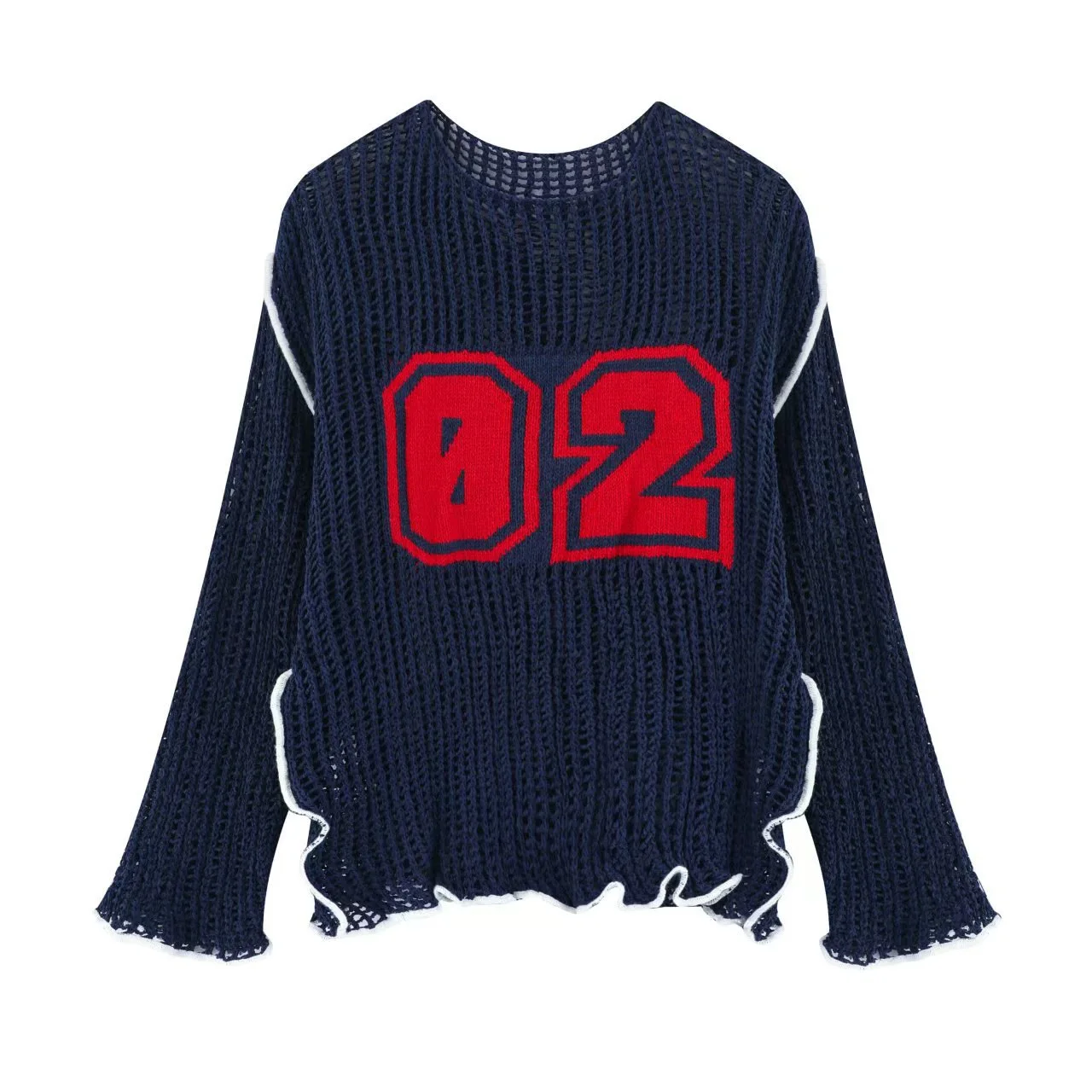 K-fashion YNsyudio New Loose V-neck Versatile Spice Girl Long-sleeved Digital Jacquard Knitted Sweater Y2k Hip-hop Pullover Tops
K-fashion YNsyudio New Loose V-neck Versatile Spice Girl Long-sleeved Digital Jacquard Knitted Sweater Y2k Hip-hop Pullover Tops