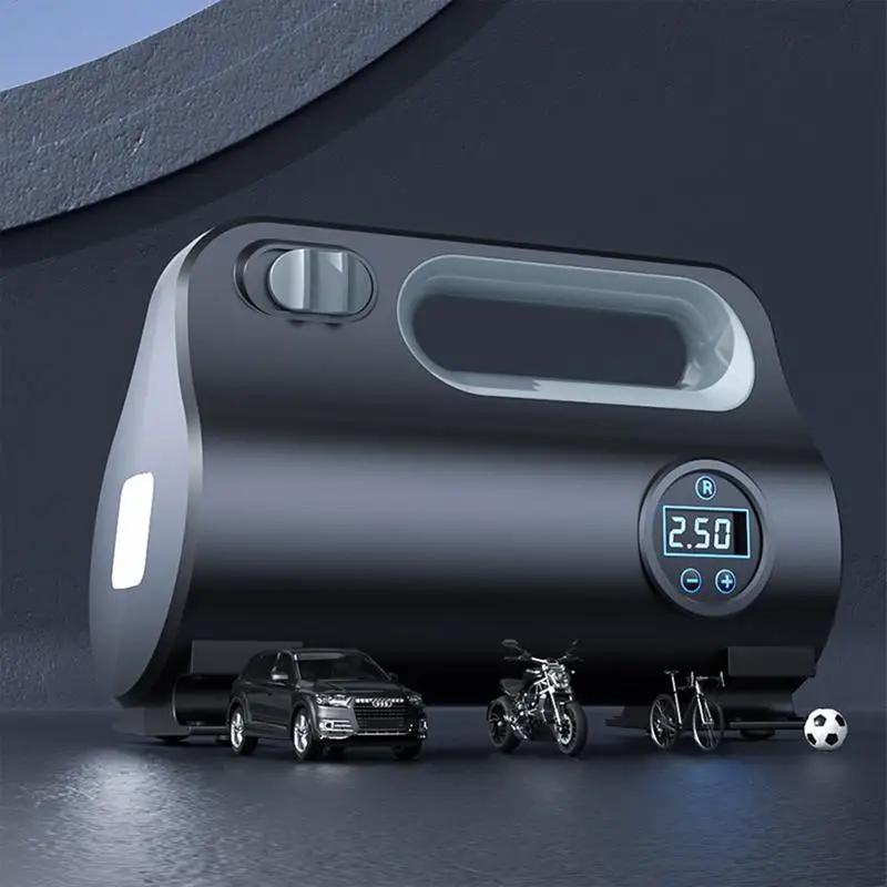Car Air Pump Air Compressor Rapid Inflation 12V Dual Power Tire Air Pump Cars Motorcycles Bicycles Balls LED Digital Display
Car Air Pump Air Compressor Rapid Inflation 12V Dual Power Tire Air Pump Cars Motorcycles Bicycles Balls LED Digital Display