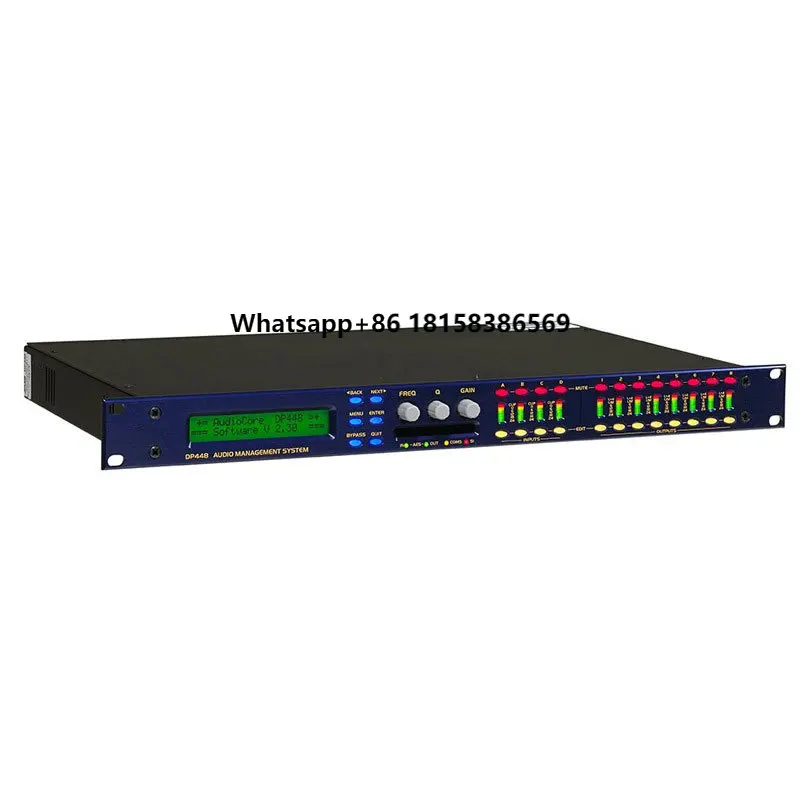 XTA DP548 Digital Audio Processor 4-IN 8-OUT DSP Processor Audio Management Dynamic Equalizer for Stage Performance
XTA DP548 Digital Audio Processor 4-IN 8-OUT DSP Processor Audio Management Dynamic Equalizer for Stage Performance