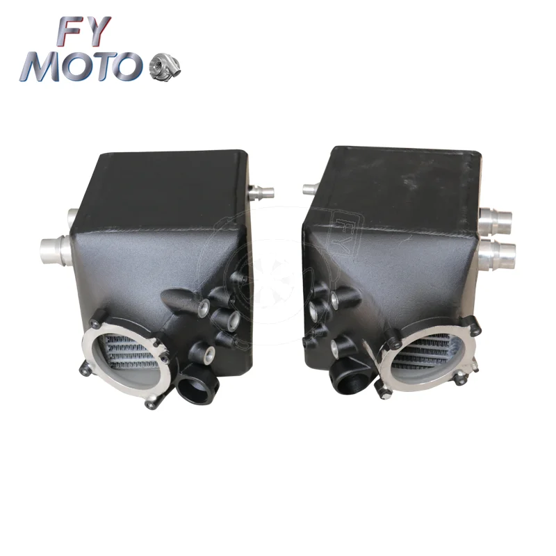 Черный двухконтурный интеркулер для BMW S63 F10 M5 и F06/F12/F13 M6 с увеличенным размером сердцевины
Черный двухконтурный интеркулер для BMW S63 F10 M5 и F06/F12/F13 M6 с увеличенным размером сердцевины