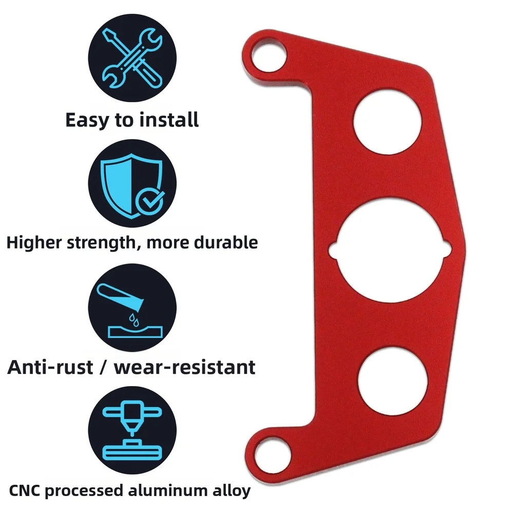 CNC Handlebar Clamp Bracket For Honda TRX450R For Pro Taper –Secure Mount For Key Switch And Indicator Light, Lightweight Design
CNC Handlebar Clamp Bracket For Honda TRX450R For Pro Taper –Secure Mount For Key Switch And Indicator Light, Lightweight Design