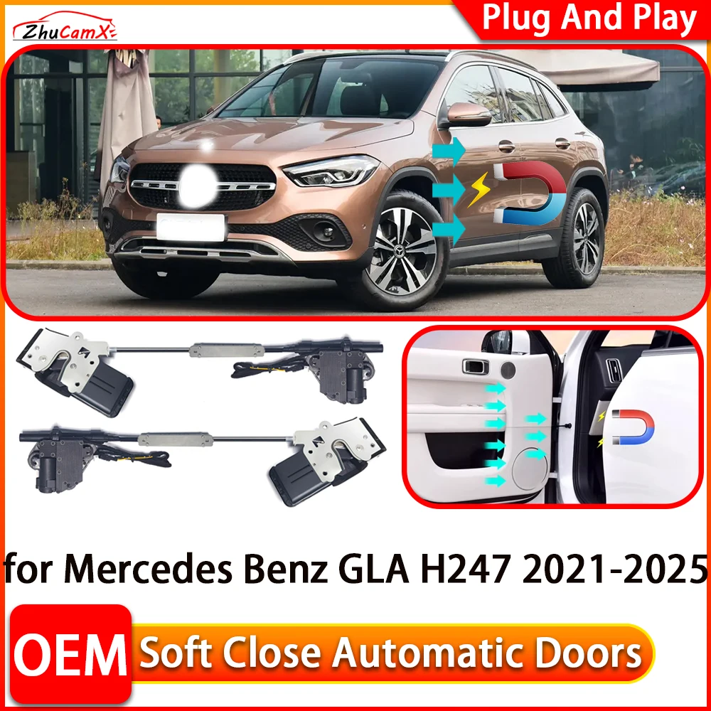 ZhuCamX for Mercedes Benz GLA H247 Car Automatic Electric Soft Close Door Closer Power Closing Door Comfort Closing System
ZhuCamX for Mercedes Benz GLA H247 Car Automatic Electric Soft Close Door Closer Power Closing Door Comfort Closing System