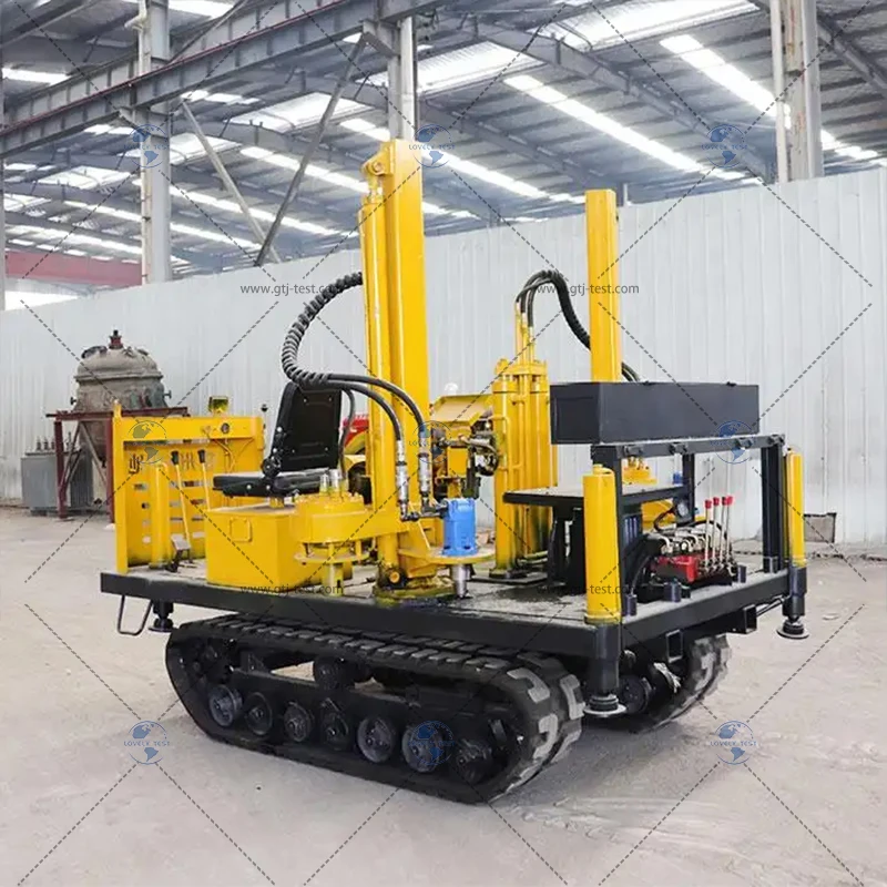 Hydraulic Crawler Type Static Cone Penetrometer CPT Testing for Soil Strength Measurement
Hydraulic Crawler Type Static Cone Penetrometer CPT Testing for Soil Strength Measurement