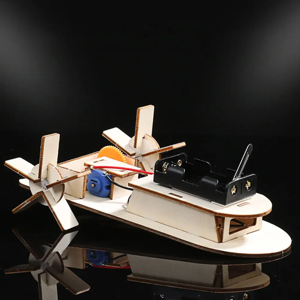 2Pcs Wooden Paddle Wheel Boat Kit for Kids Science Experiment Assembly Puzzle Educational Activity DIY Craft
2Pcs Wooden Paddle Wheel Boat Kit for Kids Science Experiment Assembly Puzzle Educational Activity DIY Craft