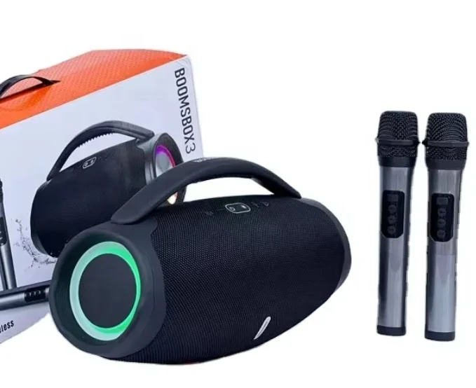 2025 hot sale Dropshipping Direct Sale BOOMSBOX3 Outdoor Portable Speakers with Lamp Wireless Microphone Hi-Fi System BT Speake
2025 hot sale Dropshipping Direct Sale BOOMSBOX3 Outdoor Portable Speakers with Lamp Wireless Microphone Hi-Fi System BT Speake