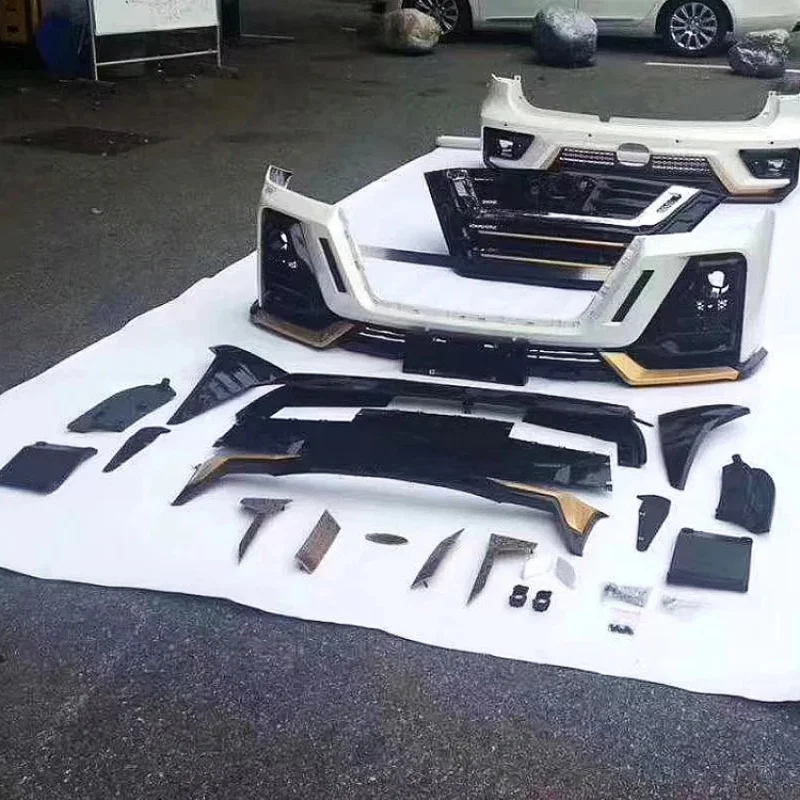 Top quality Top quality Hot Selling Front Bumper ABS Plastic Body Kits for Patrol Y62
Top quality Top quality Hot Selling Front Bumper ABS Plastic Body Kits for Patrol Y62