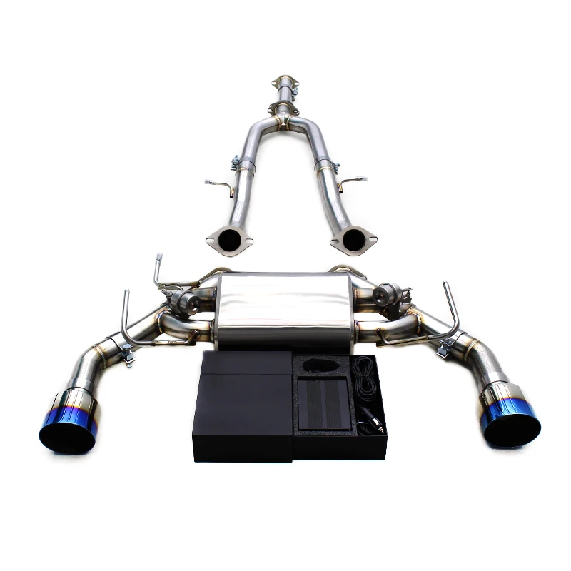 SUS304 Catback System For Infiniti FX50/FX50S 5.0L 2009-2013 Vacuum Valve Valvetronic Performance
SUS304 Catback System For Infiniti FX50/FX50S 5.0L 2009-2013 Vacuum Valve Valvetronic Performance