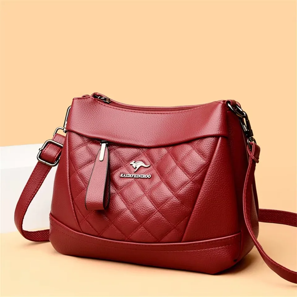 High Quality Soft Leather Shoulder Croosbody Bags for Women Designer Brand Messenger Tote Bag Luxury Female Fashion Hand Bags
High Quality Soft Leather Shoulder Croosbody Bags for Women Designer Brand Messenger Tote Bag Luxury Female Fashion Hand Bags