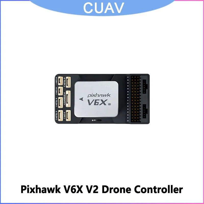 CUAV Pixhawk V6X V2 Flight Controller with PMU 2 Lite 5V, Triple IMU 220A Current Detection for Professional Mapping Drone
CUAV Pixhawk V6X V2 Flight Controller with PMU 2 Lite 5V, Triple IMU 220A Current Detection for Professional Mapping Drone
