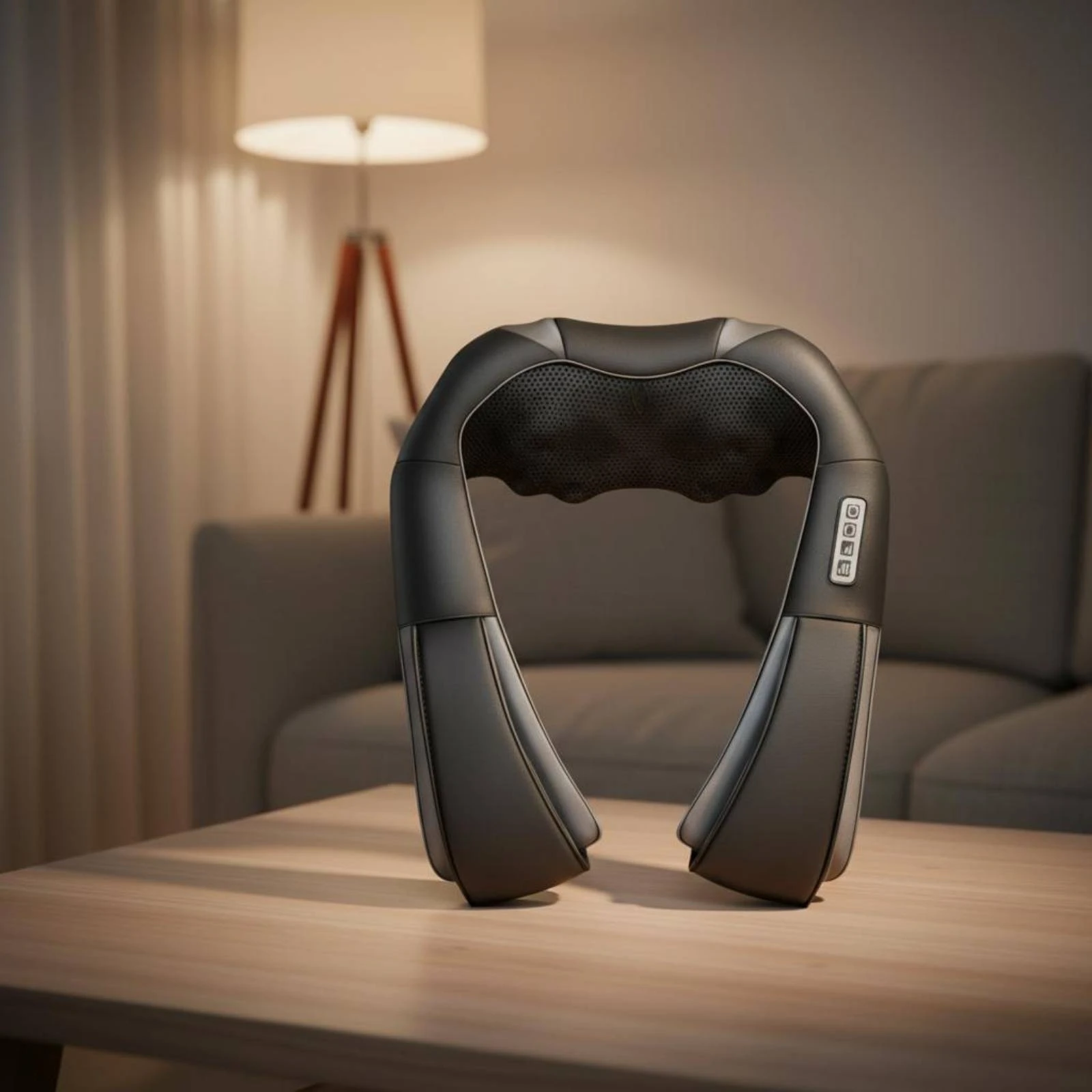 U-Shaped Neck Massager Padded Neck and Shoulder Massager Encircling Massage Collar Quilted Perforated
U-Shaped Neck Massager Padded Neck and Shoulder Massager Encircling Massage Collar Quilted Perforated