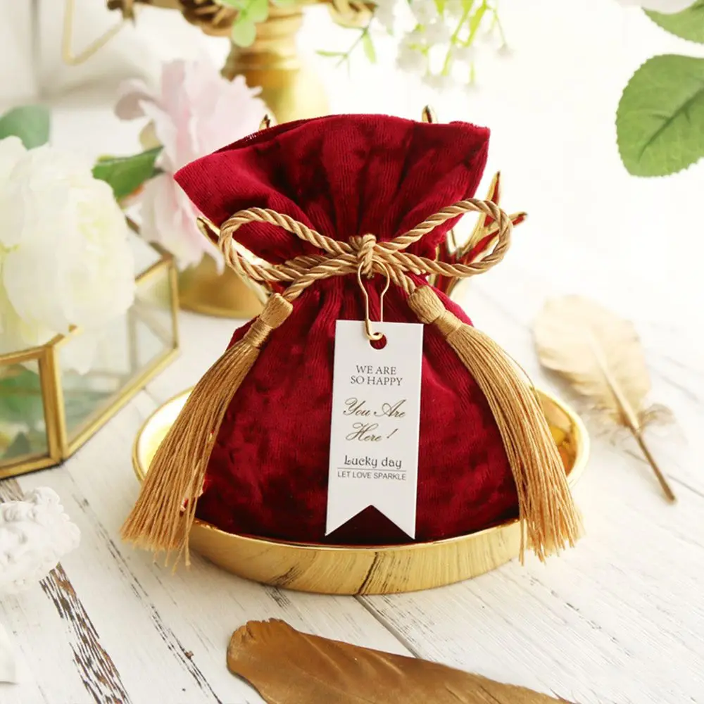 Dust Protect Wedding Party Tassel Bag Candy Pouches Velvet Candy Bag Drawstring Pocket Gift Bags
Dust Protect Wedding Party Tassel Bag Candy Pouches Velvet Candy Bag Drawstring Pocket Gift Bags