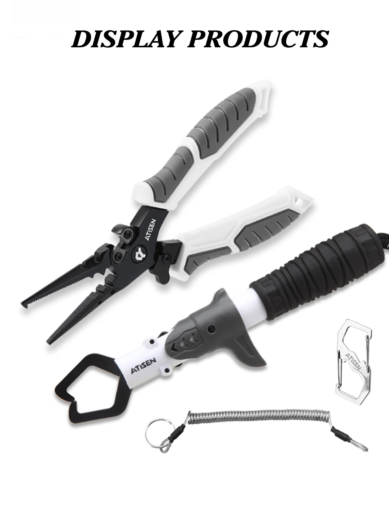 Fishing Tongs Hook Remover Stainless Steel Long Nose Fishing tongs Braided Knife Forked ring Tongs Portable fishing multifunctio
Fishing Tongs Hook Remover Stainless Steel Long Nose Fishing tongs Braided Knife Forked ring Tongs Portable fishing multifunctio
