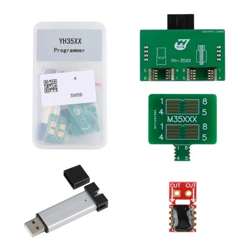 YANHUA YH35XX Programmer Emulator Read/Write 35160WT/35128WT EEPROM No Risk Cluster Calibration for B MW Mileage Correction
YANHUA YH35XX Programmer Emulator Read/Write 35160WT/35128WT EEPROM No Risk Cluster Calibration for B MW Mileage Correction