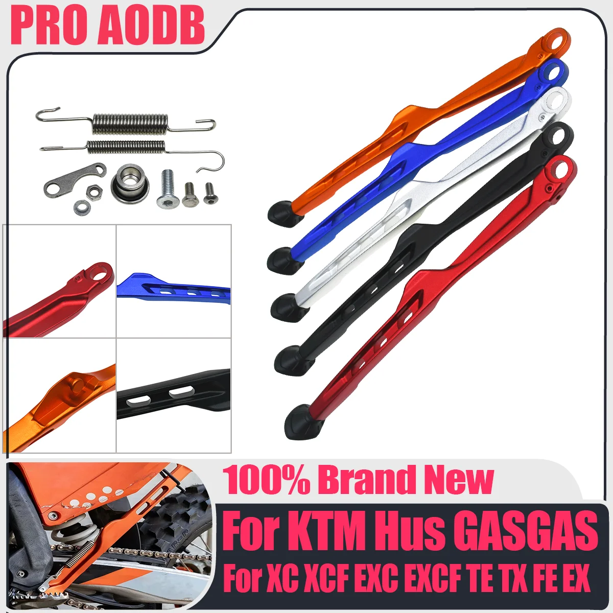 Motorcycle Kickstand Side Stand Spring Kit For KTM Husqvarna GASGAS EXC 300 EXCF XC XCF Six Days 150-500 TE TX FX FE 2023-2024
Motorcycle Kickstand Side Stand Spring Kit For KTM Husqvarna GASGAS EXC 300 EXCF XC XCF Six Days 150-500 TE TX FX FE 2023-2024