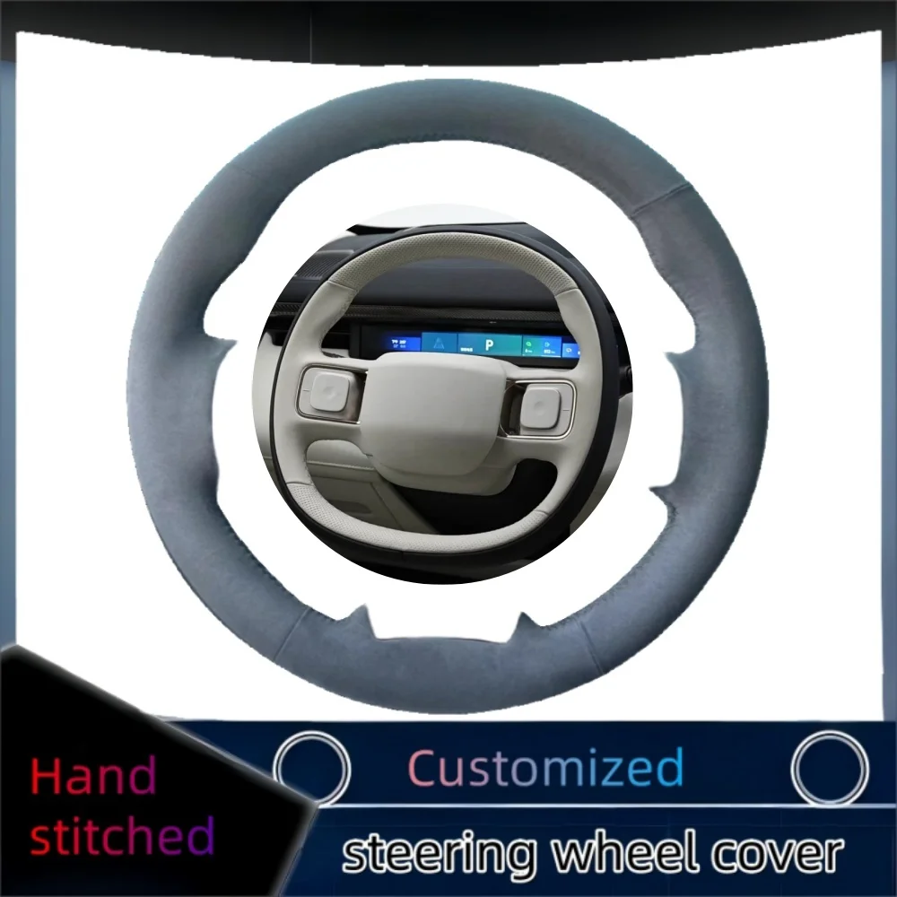 Braid Car Steering Wheel Cover Wrap Hand Sewing Anti Slip Suede Leather DIY For Lynk&Co 900 Automotive Interior Accessories
Braid Car Steering Wheel Cover Wrap Hand Sewing Anti Slip Suede Leather DIY For Lynk&Co 900 Automotive Interior Accessories