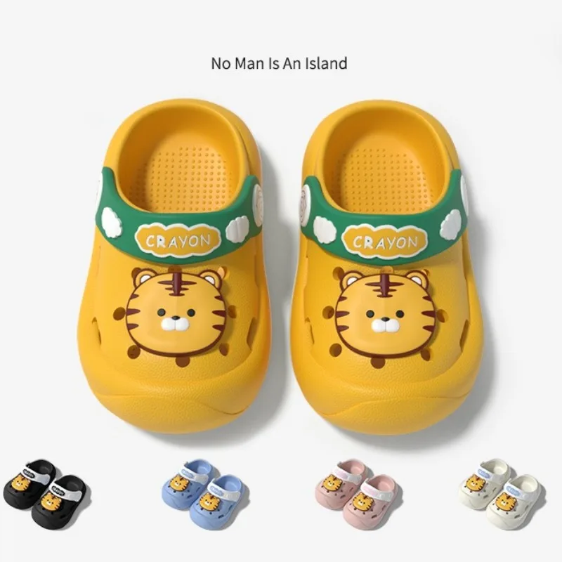 2026 New Comfortable Breathable Children's Tiger Clogs EVA Soft Sole Closed-Toe Slipper for Baby Boys Girls Outdoor Water Shoes
2026 New Comfortable Breathable Children's Tiger Clogs EVA Soft Sole Closed-Toe Slipper for Baby Boys Girls Outdoor Water Shoes
