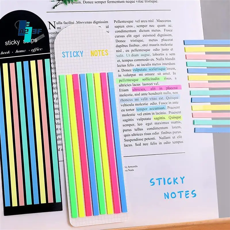 A23F-1280 PCS Highlighter Tape Transparent Sticky Long Page Markers Tabs Long Fluorescent Strips
A23F-1280 PCS Highlighter Tape Transparent Sticky Long Page Markers Tabs Long Fluorescent Strips