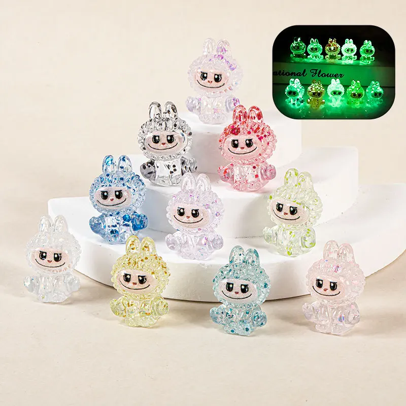 Cute Cartoon Luminous Labubu Decorative Pendant Blind Box Desktop Car Ornaments Diy Keychain Pendant Accessories Surprise Gift
Cute Cartoon Luminous Labubu Decorative Pendant Blind Box Desktop Car Ornaments Diy Keychain Pendant Accessories Surprise Gift