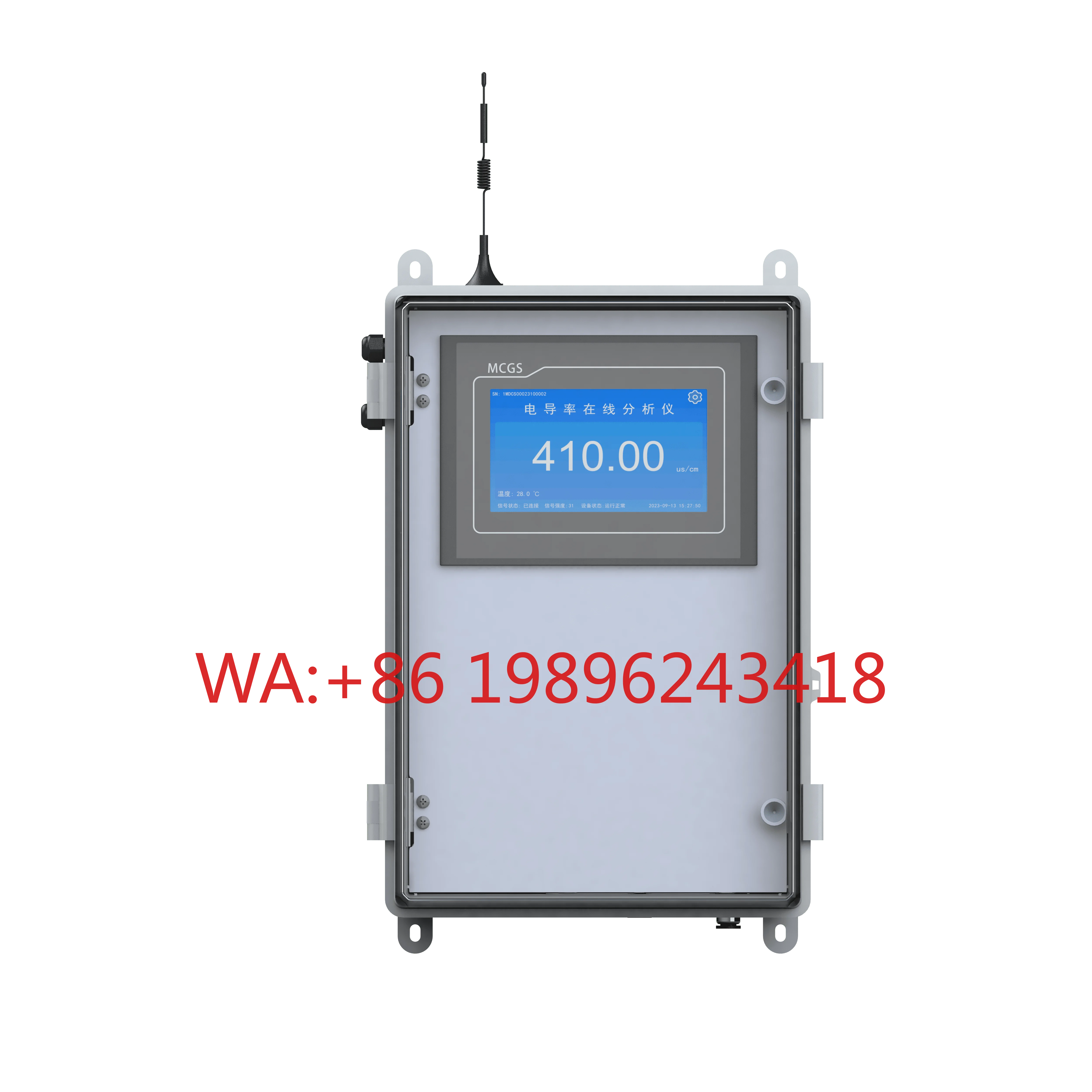 Drinking Water Swimming Pool Multi-parameter Online Monitoring System pH ORP Turbidity TDS Electrical Conductivity Free Chlorine
Drinking Water Swimming Pool Multi-parameter Online Monitoring System pH ORP Turbidity TDS Electrical Conductivity Free Chlorine