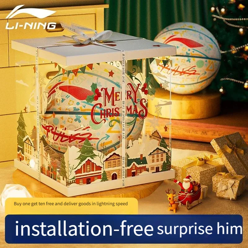 LiNing 7 Basketball High Elasticity Indoor Outdoor Training Competition Versatile Christmas Gift Ideal Choice
LiNing 7 Basketball High Elasticity Indoor Outdoor Training Competition Versatile Christmas Gift Ideal Choice