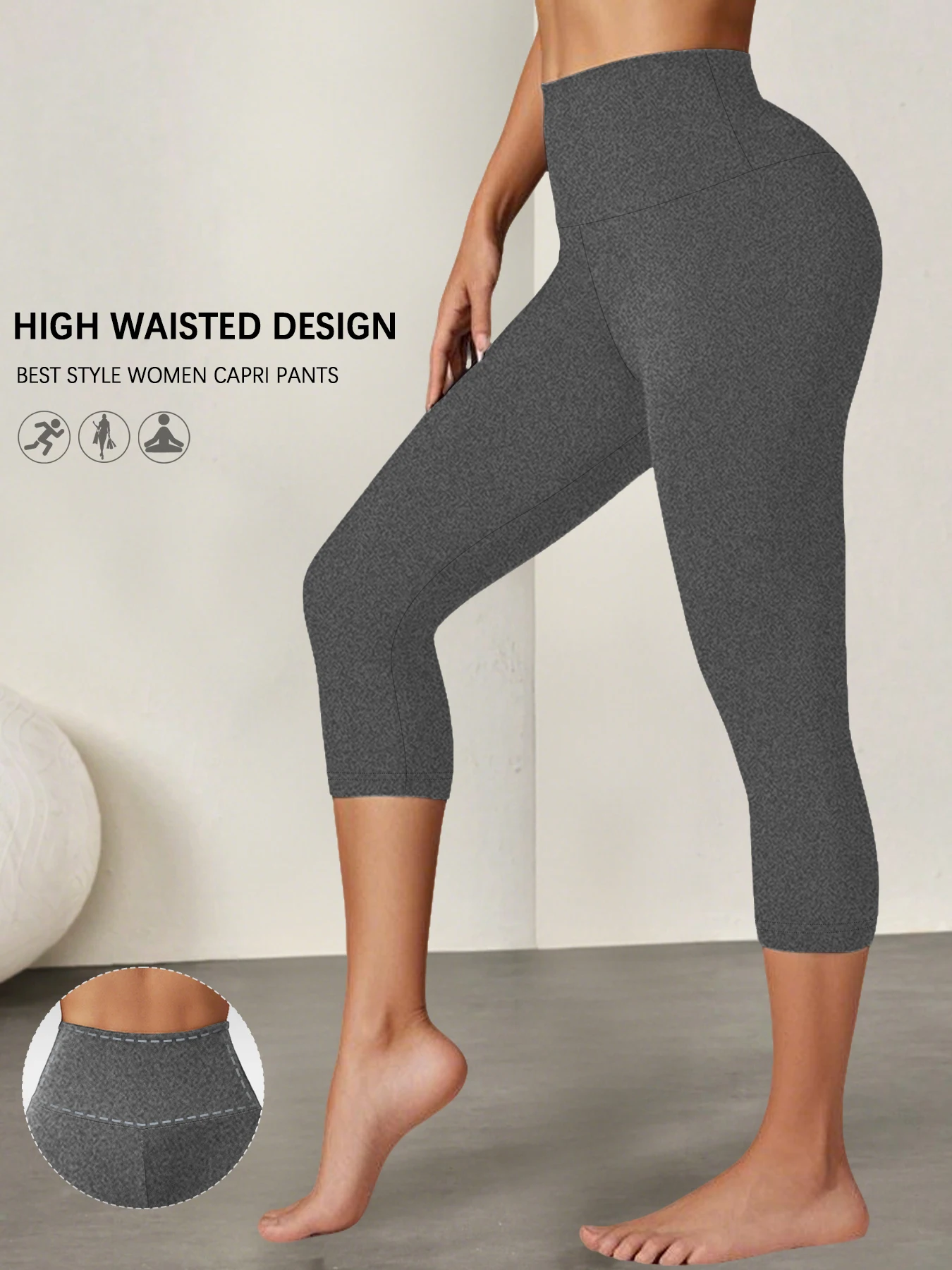 Женские капри с высокой талией, супер мягкие, не прозрачные, для тренировок, йоги, бега, спортивные леггинсы с эффектом пуш-ап для тренажерного зала и фитнеса
Женские капри с высокой талией, супер мягкие, не прозрачные, для тренировок, йоги, бега, спортивные леггинсы с эффектом пуш-ап для тренажерного зала и фитнеса